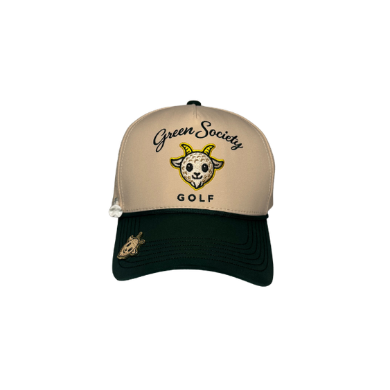 Green Society Golf Hat - Greens & Sand
