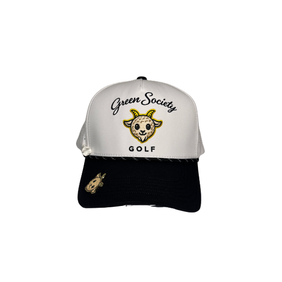 Green Society Golf Hat - Fairway Tuxedo