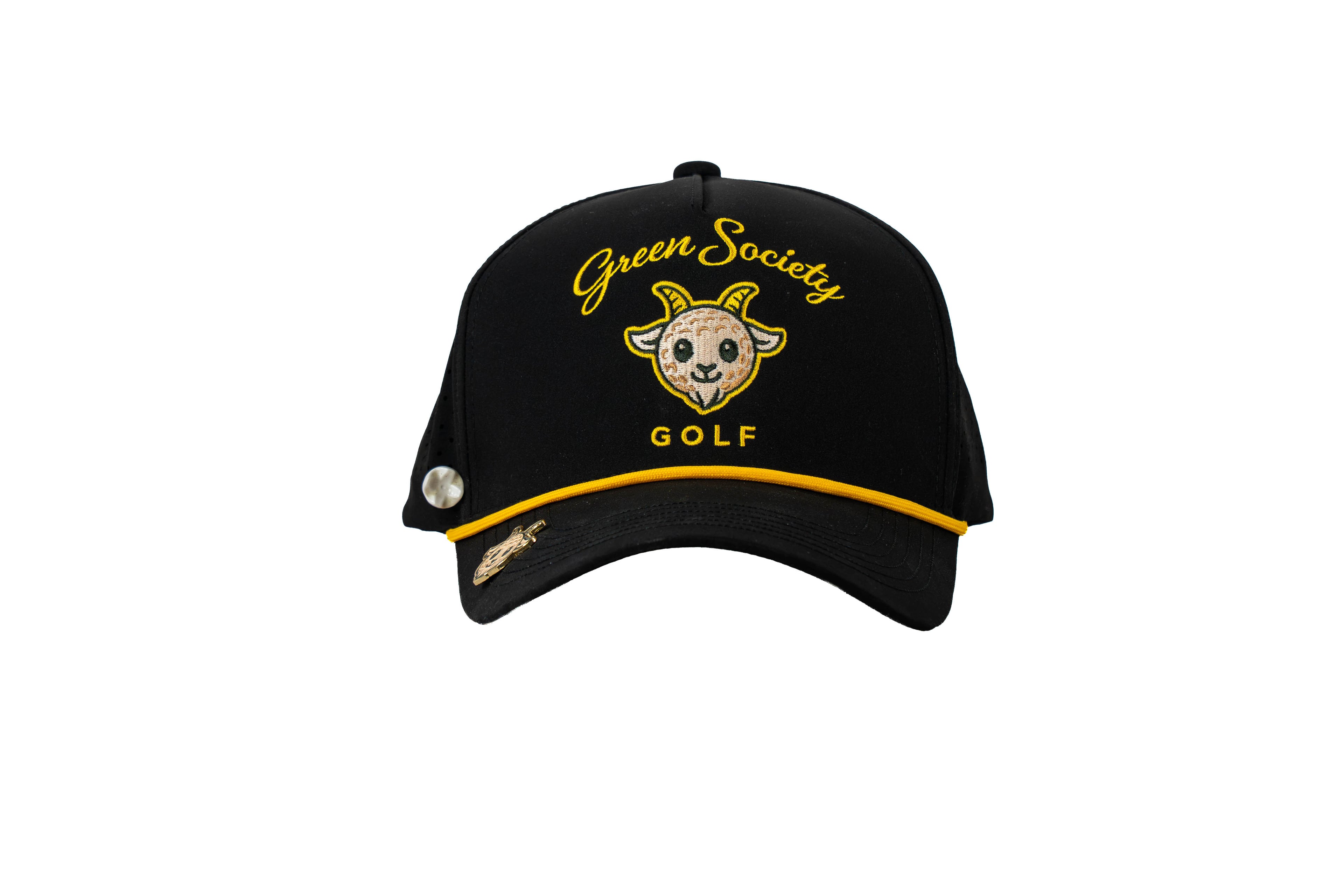 Green Society Golf Hat - Black