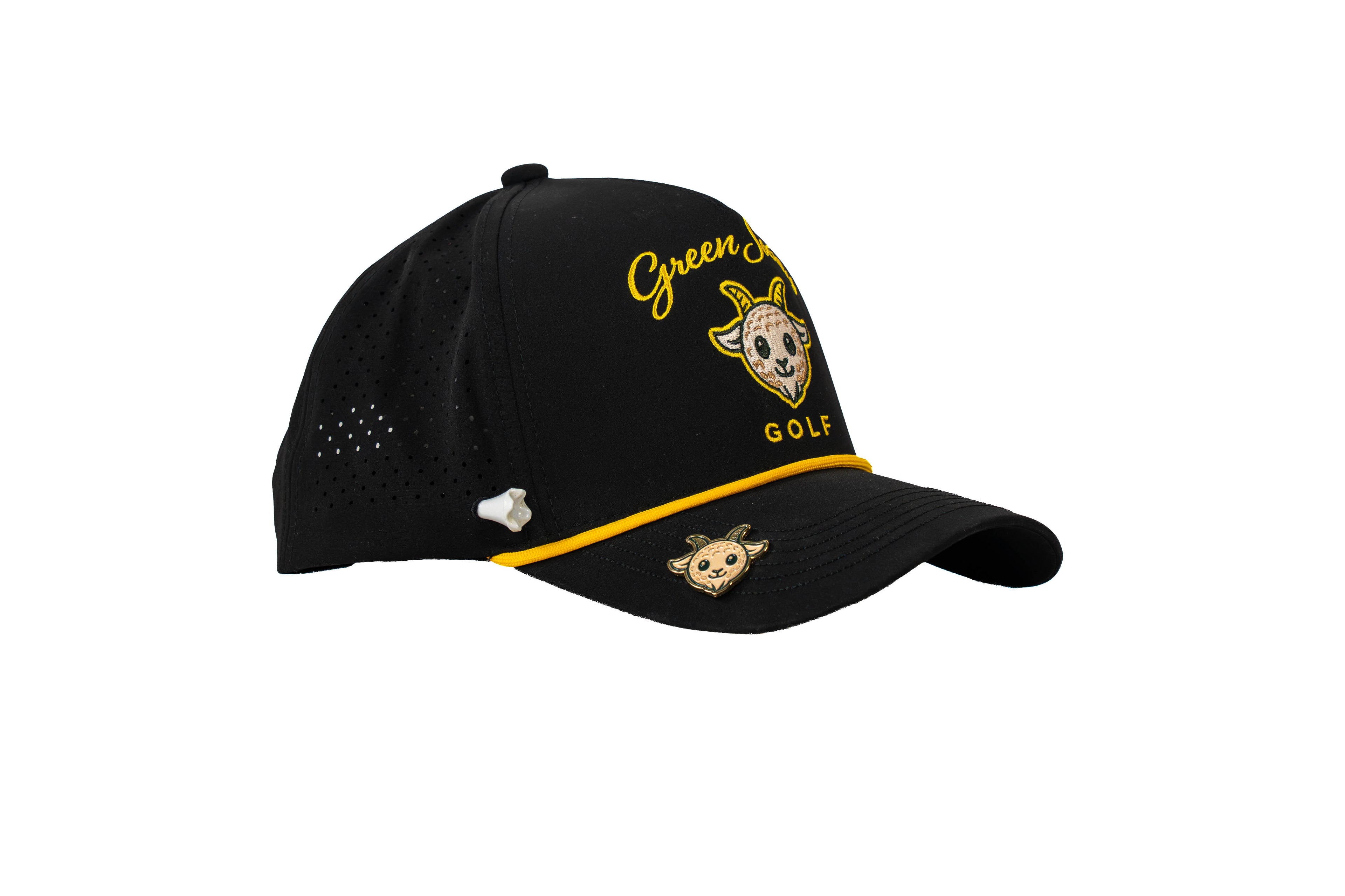 Green Society Golf Hat - Black