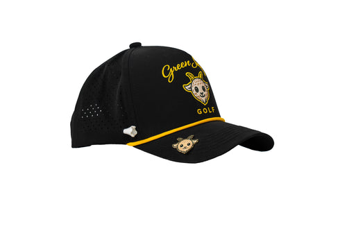 Green Society Golf Hat - Black