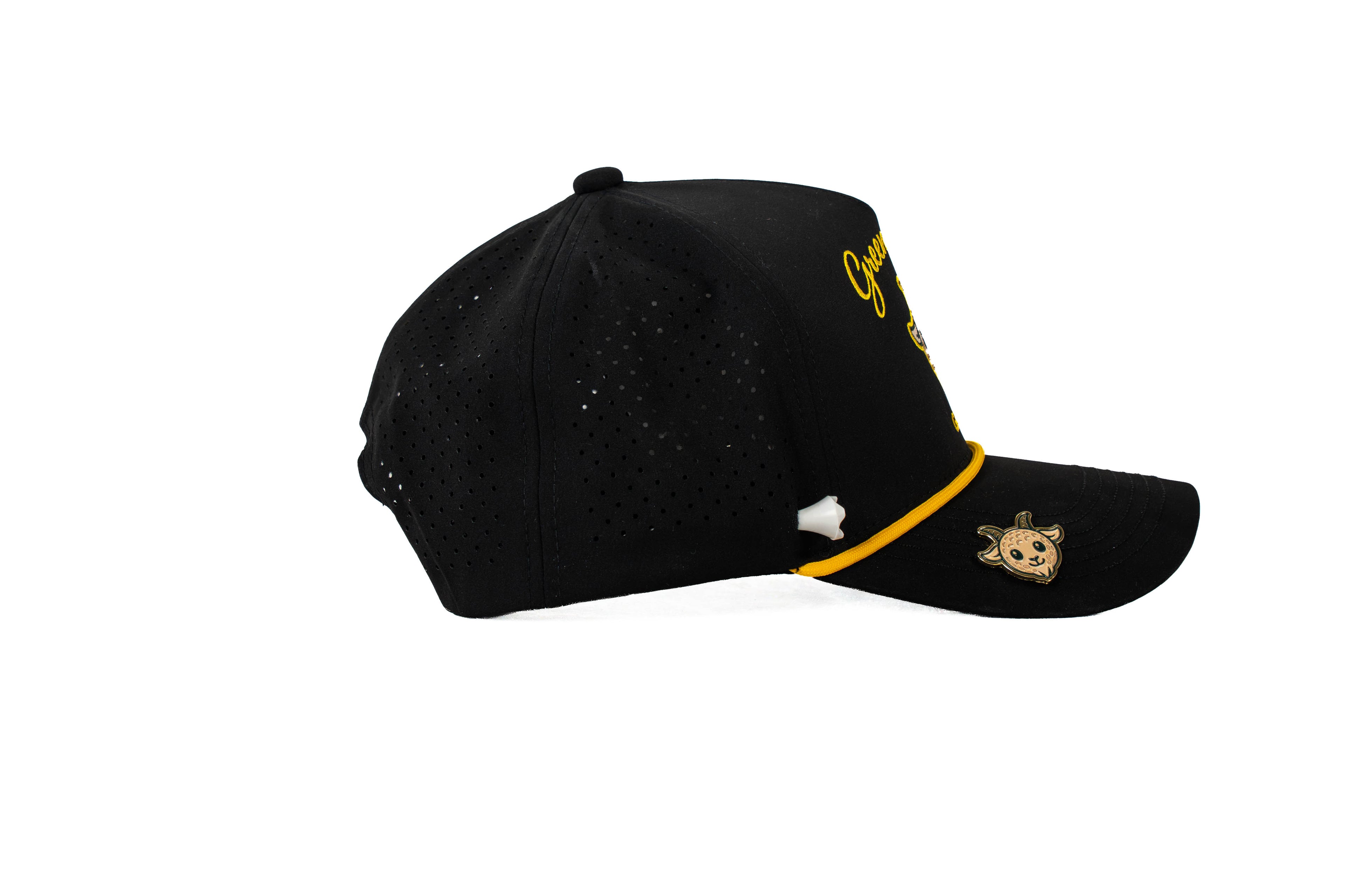 Green Society Golf Hat - Black